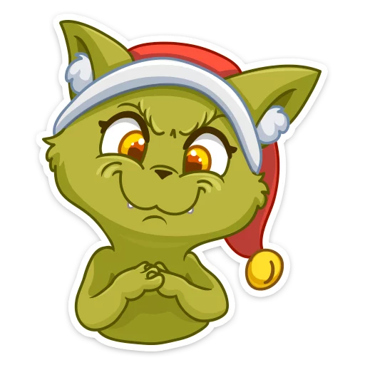 😈 Стикер «Фрости» для Telegram