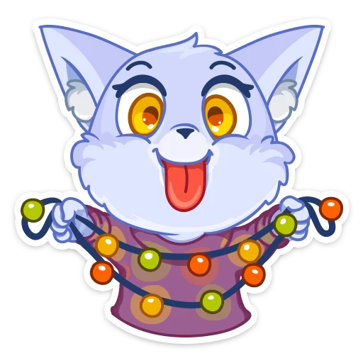 😻 Стикер «Фрости» для Telegram