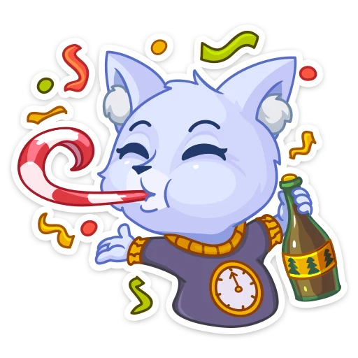 🎉 Стикер «Фрости» для Telegram