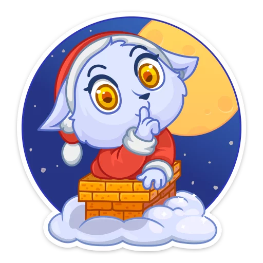 🤫 Стикер «Фрости» для Telegram