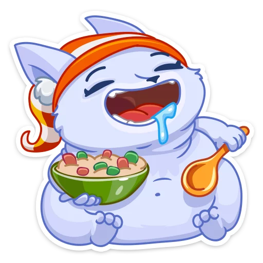 🤤 Стикер «Фрости» для Telegram
