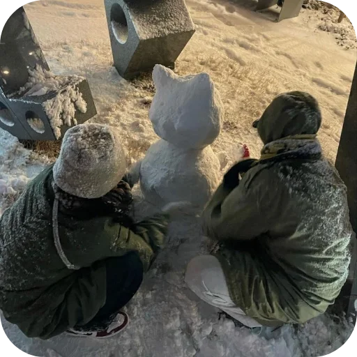 ☃ Стикер «Frost in love» для Telegram