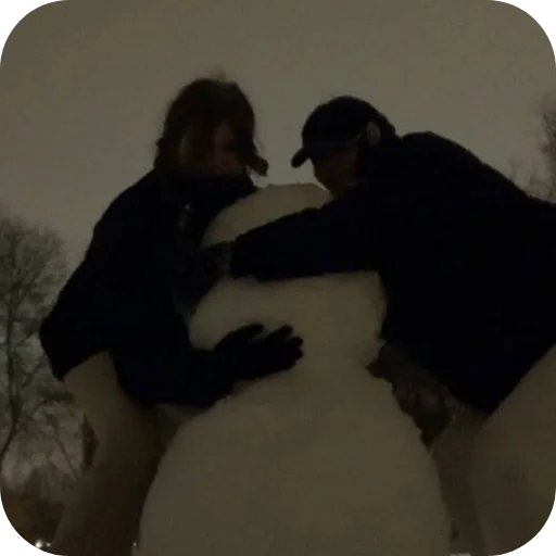 ☃ Стикер «Frost in love» для Telegram