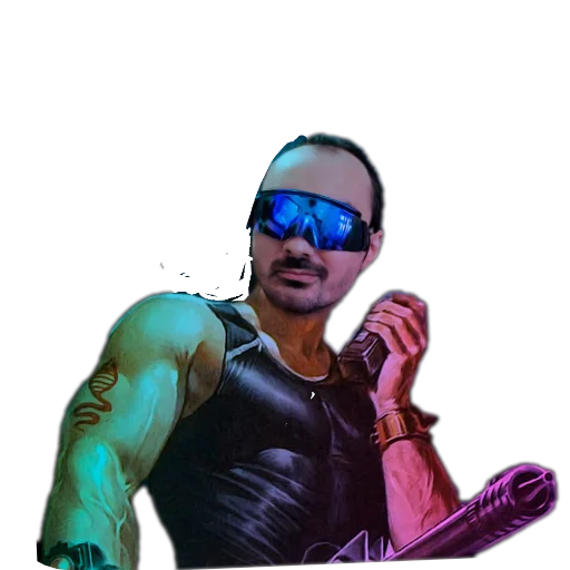 🎤 Стикер «Frost Max» для Telegram
