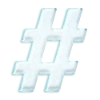 #️⃣ Эмодзи «FROSTY FONT» для Telegram