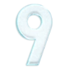 🌩 Эмодзи «FROSTY FONT» для Telegram