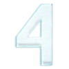 🌩 Эмодзи «FROSTY FONT» для Telegram