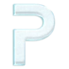 🌩 Эмодзи «FROSTY FONT» для Telegram