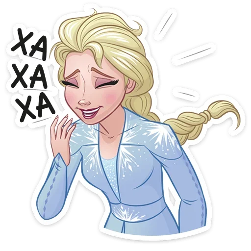 😹 Стикер «Холодное сердце 2» для Telegram
