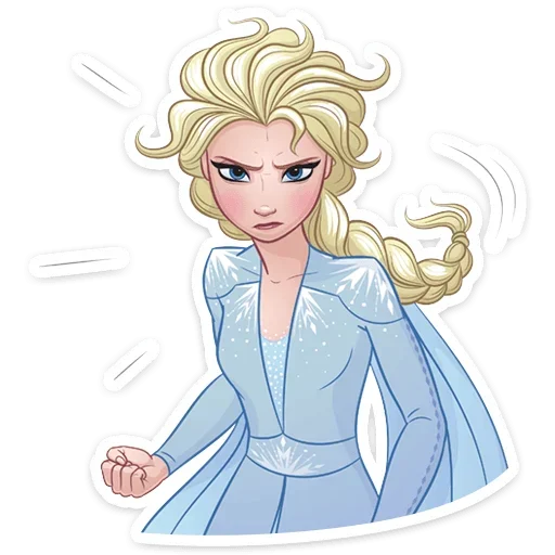 😡 Стикер «Холодное сердце 2» для Telegram