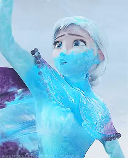 🥶 Стикер «Frozen» для Telegram