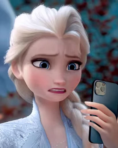 🤨 Стикер «Frozen» для Telegram