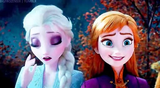 😏 Стикер «Frozen» для Telegram