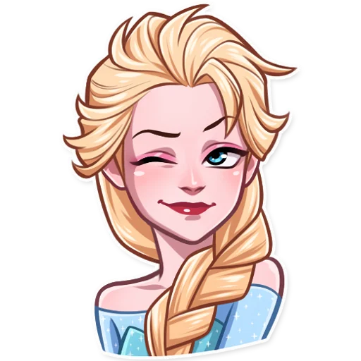 😉 Стикер «Elsa» для Telegram