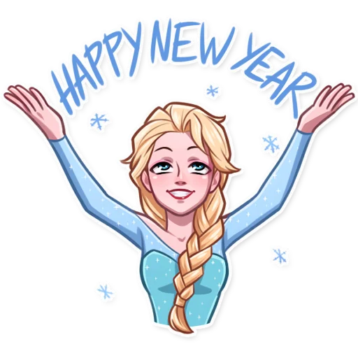 🎉 Стикер «Elsa» для Telegram