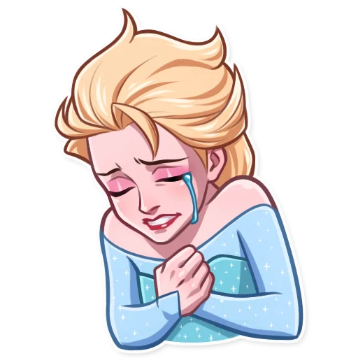 😢 Стикер «Elsa» для Telegram