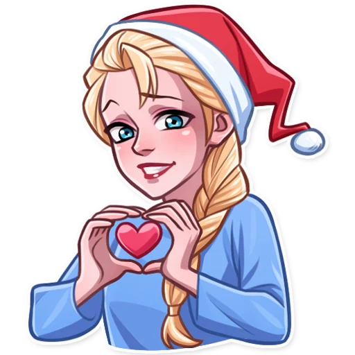 ❤️ Стикер «Elsa» для Telegram