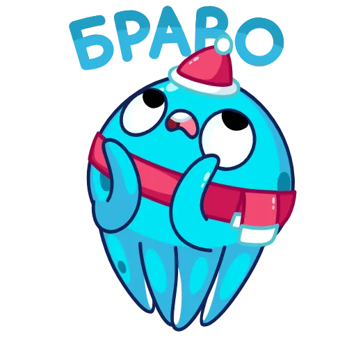 Стикер 23 Ледоножек Фред
