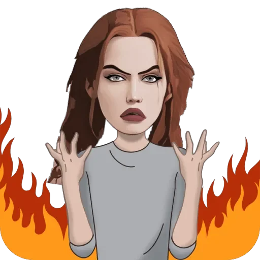 😡 Стикер «Frozensauce» для Telegram