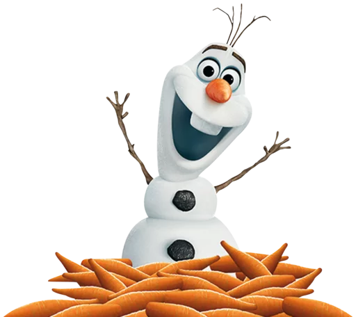 ☃ Стикер «Frozen» для Telegram