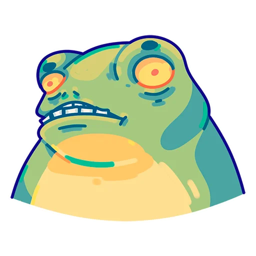 🐸 Стикер «Fruggs II» для Telegram