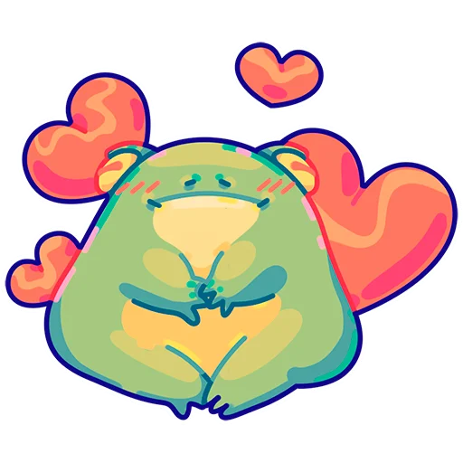 🐸 Стикер «Fruggs II» для Telegram