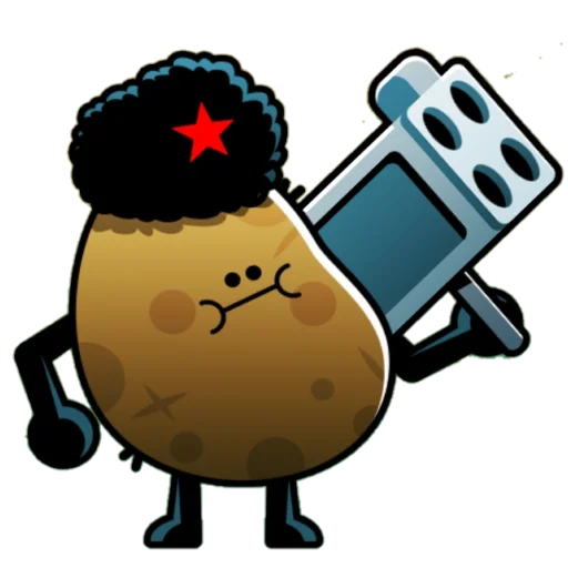 🥔 Стикер «Овощи» для Telegram