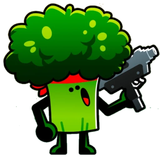 🥦 Стикер «Овощи» для Telegram