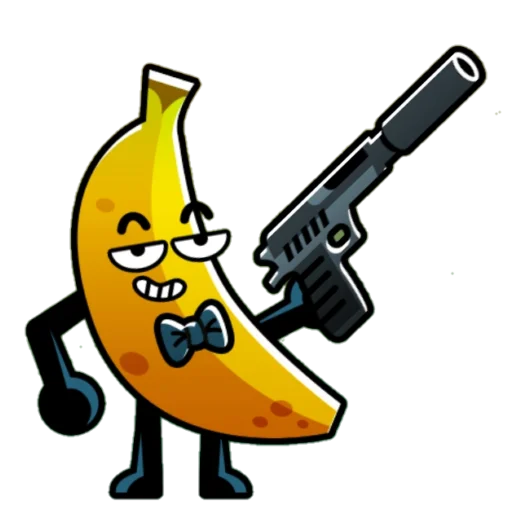🍌 Стикер «Овощи» для Telegram