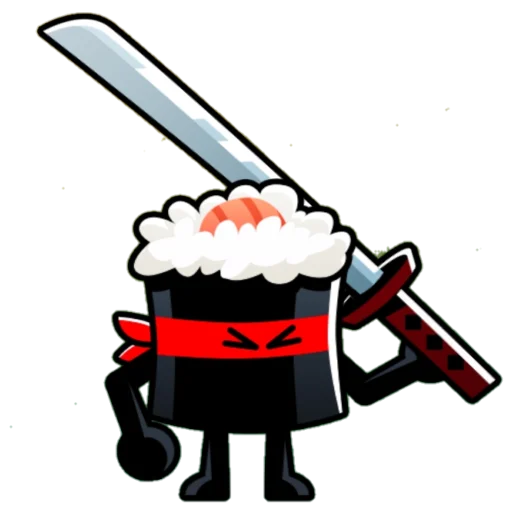 🥷 Стикер «Овощи» для Telegram
