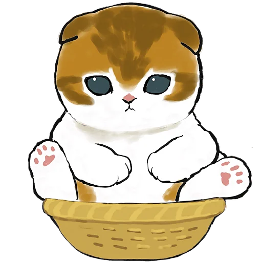 🥺 Стикер «Фруктовые котята» для Telegram