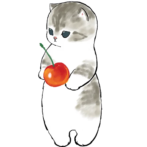 🍒 Стикер «Фруктовые котята» для Telegram