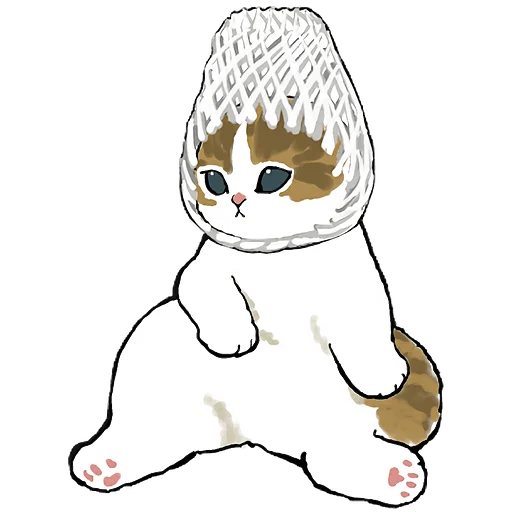 🥅 Стикер «Фруктовые котята» для Telegram