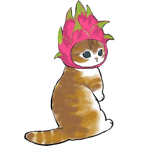 🐱 Стикер «Фруктовые котята» для Telegram
