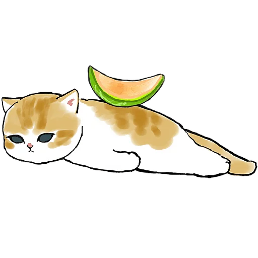 🥝 Стикер «Фруктовые котята» для Telegram