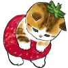 🍓 Эмодзи «Фруктовые котята» для Telegram