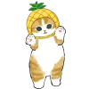 🍍 Эмодзи «Фруктовые котята» для Telegram
