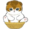 🥺 Эмодзи «Фруктовые котята» для Telegram