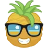 Стикер 8 Фруктовощи Emoji