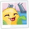 Стикер 38 Фруктовощи Emoji