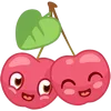 Стикер 4 Фруктовощи Emoji