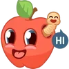 Обложка набора Фруктовощи Emoji