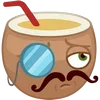 Стикер 30 Фруктовощи Emoji