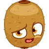 Стикер 17 Фруктовощи Emoji