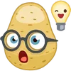 Стикер 18 Фруктовощи Emoji