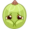 Стикер 25 Фруктовощи Emoji