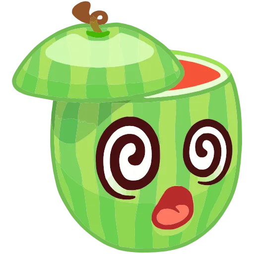 😵 Эмодзи «Фруктовощи» для Telegram