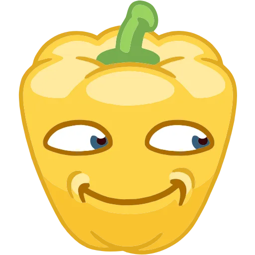 😏 Эмодзи «Фруктовощи» для Telegram