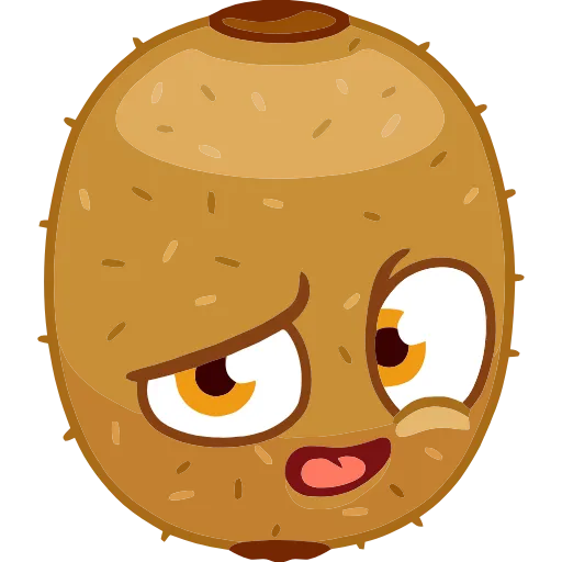 😑 Эмодзи «Фруктовощи» для Telegram