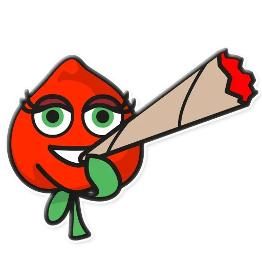 🚬 Стикер «Fruit party» для Telegram
